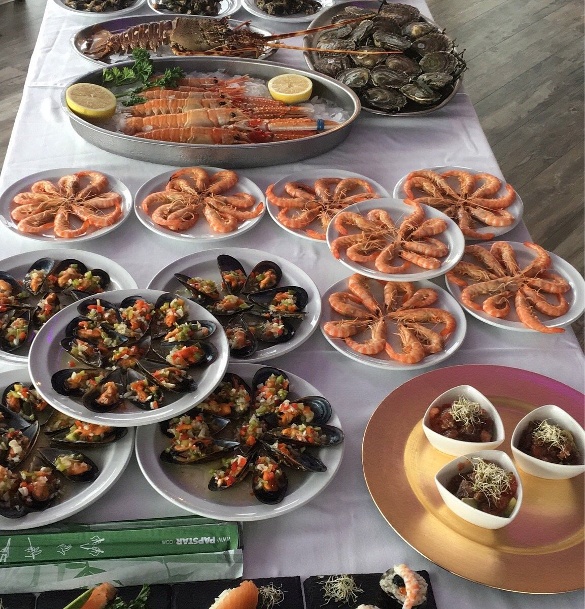 Vivero propio con marisco vivo en Asador Itxaski, Pedreña